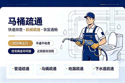 上饶马桶疏通