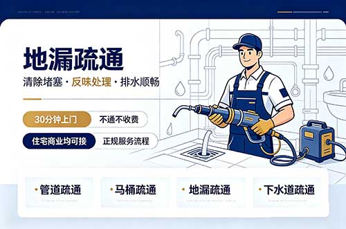 上饶地漏疏通